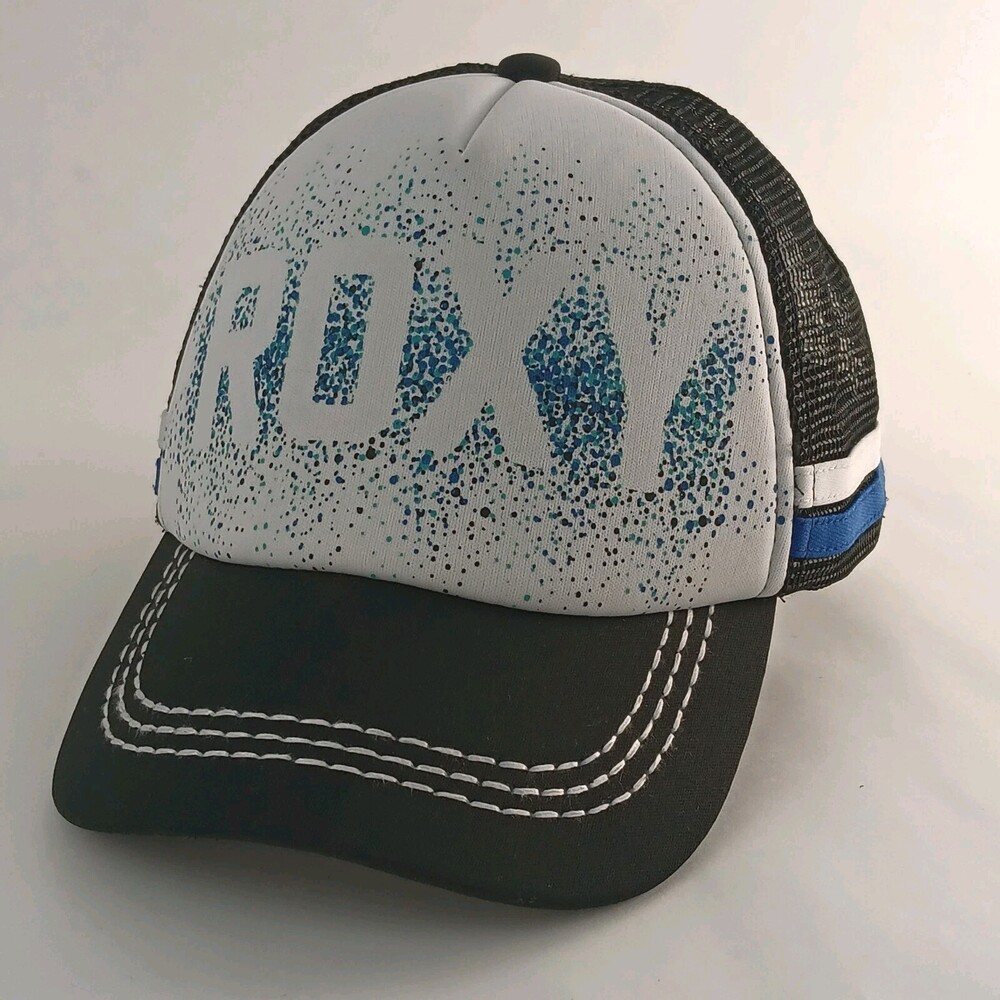 Roxy Unisex Multicolor Snapback Trucker Hat Adjustable One Size Fits All